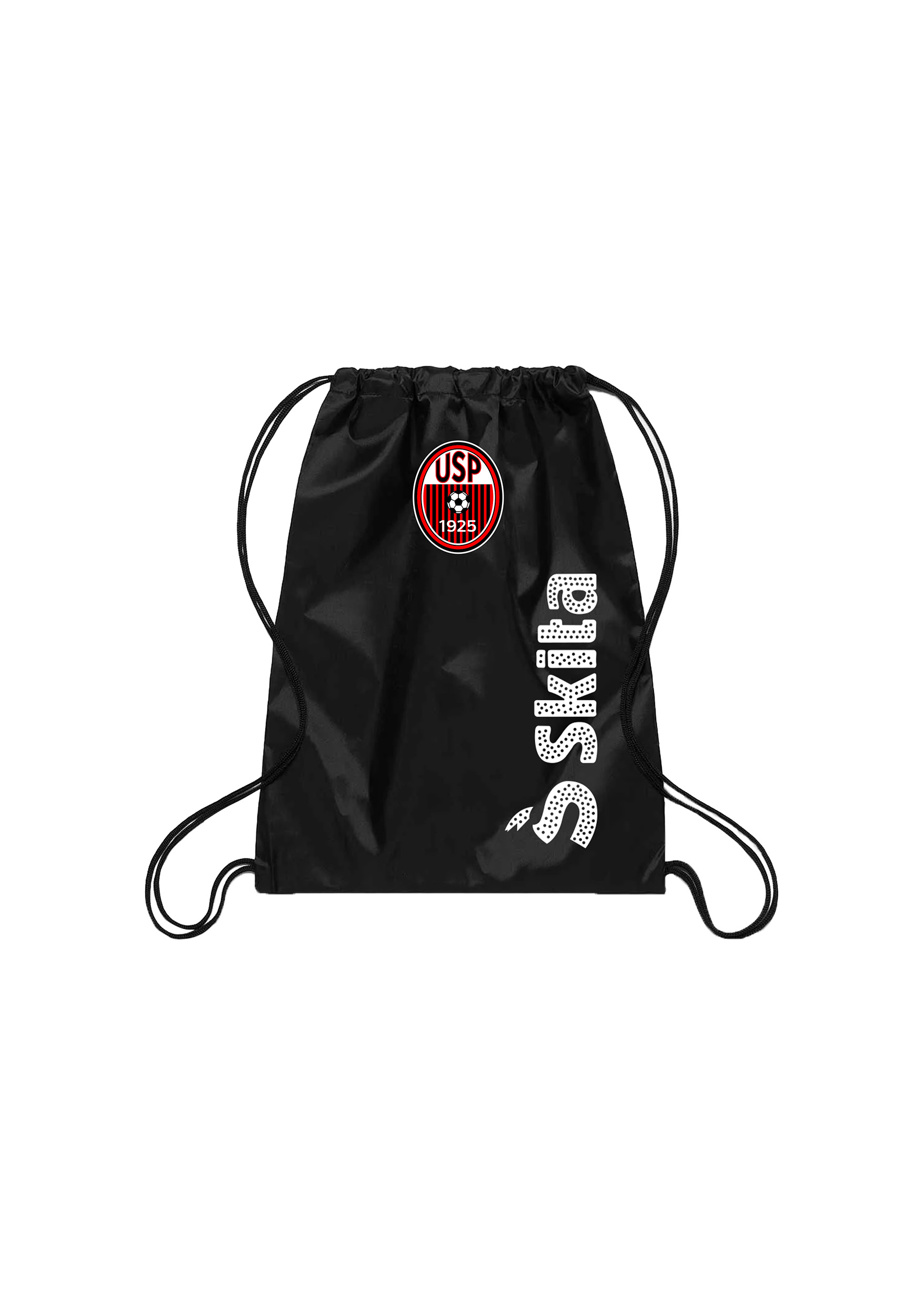 Sac &agrave; cordelettes noir (US PECQ)